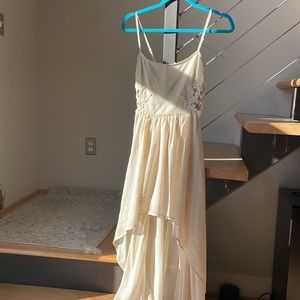 Cream colored dress